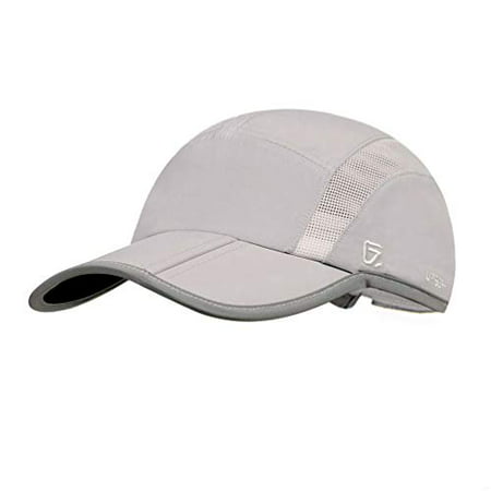 GADIEMENSS Quick Dry Sports Hat Lightweight Breathable Soft Outdoor Running Cap Folding Series 